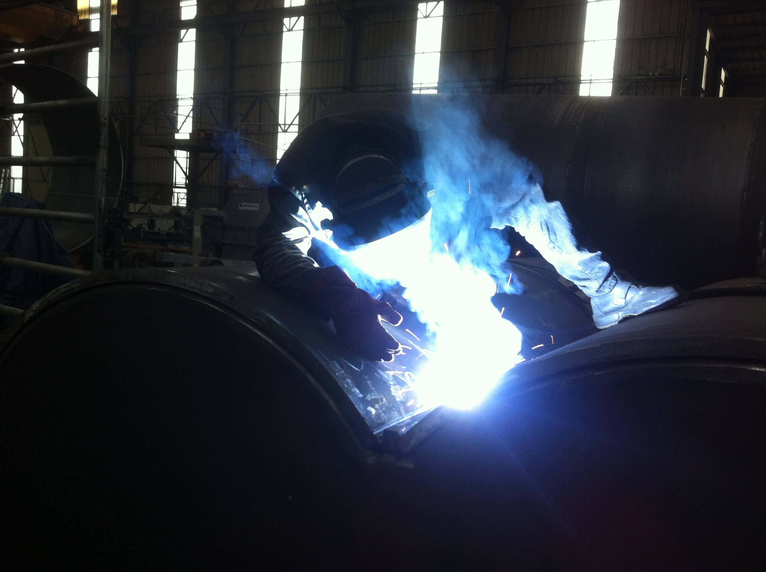 Tech Plus hyperbaric chamber welding and steel fabrication facility